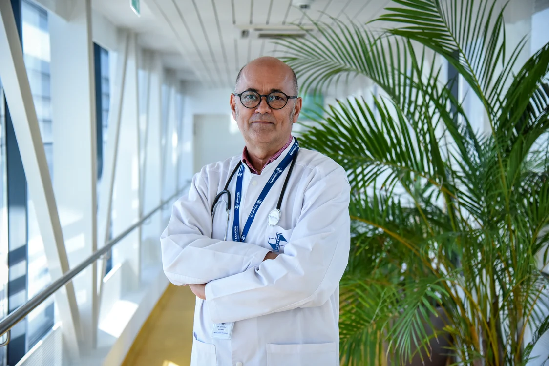 Dr. Eduard Dănăilă, șeful Secției de Oncologie Medicală de la Centrul Oncologic SANADOR