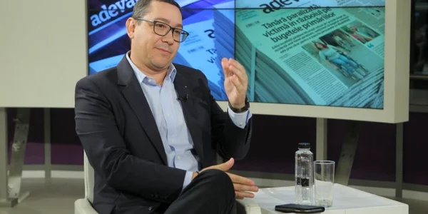 Victor Ponta - FOTO Eduard Enea