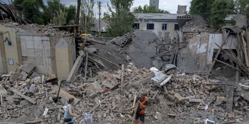 Atac in regiunea Donbas FOTO AFP