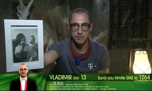 La "Sunt celebru, scoate mă de aici!", Vladimir a câştigat detaşat "Proba cântarului" jpeg