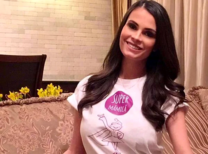 
    Anca Serea mai are puțin și va aduce pe lumea cel de-al cincilea copilFOTO: Arhiva personală  