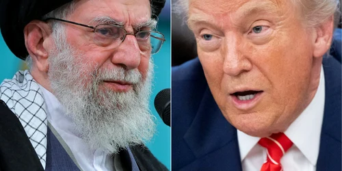  Ali Khamenei și Donald Trump FOTO AFP