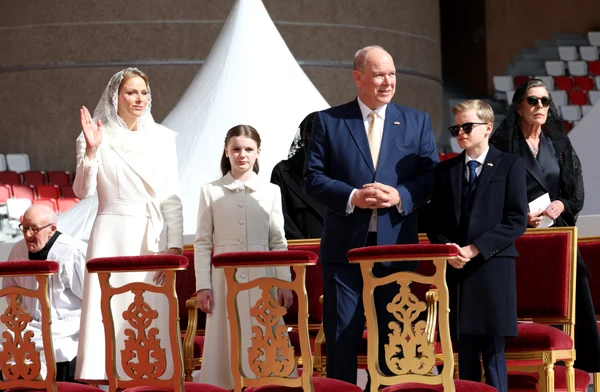 Charlene, Albert, Jaques, Gabriella, Papa Leon martie 2026, Profimedia (6) jpg