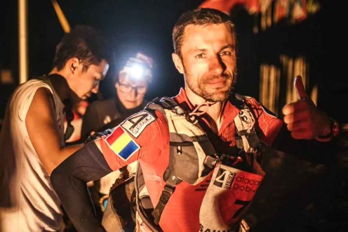 Iulian Rotariu în cadrul ultra-maratonului ”The Track” FOTO aimx.ro