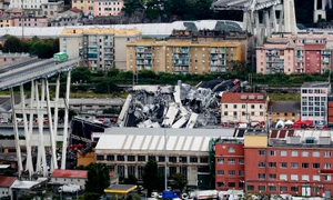 Podul Morandi din genova Italia accident 14 august 2018 FOTO Profimedia jpg