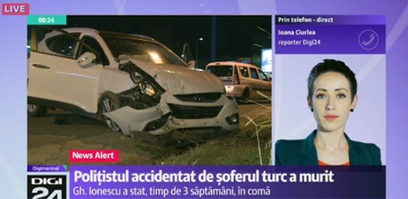 Digi 24 a transmis această veste tristă
