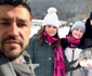 Doru Todoruț și-a dus cele 3 fete la munte