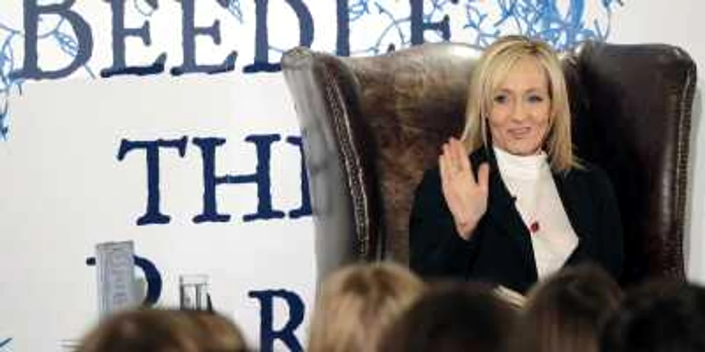 Scriitoarea britanică J. K. Rowling