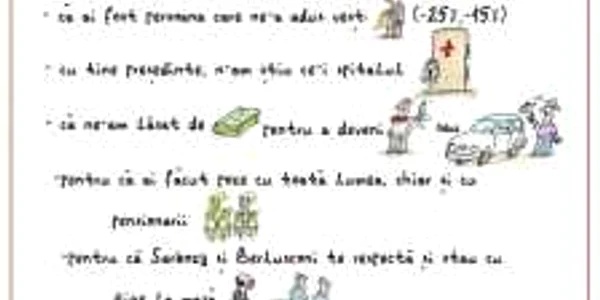 Caricatura lui Costel Pătrăşan