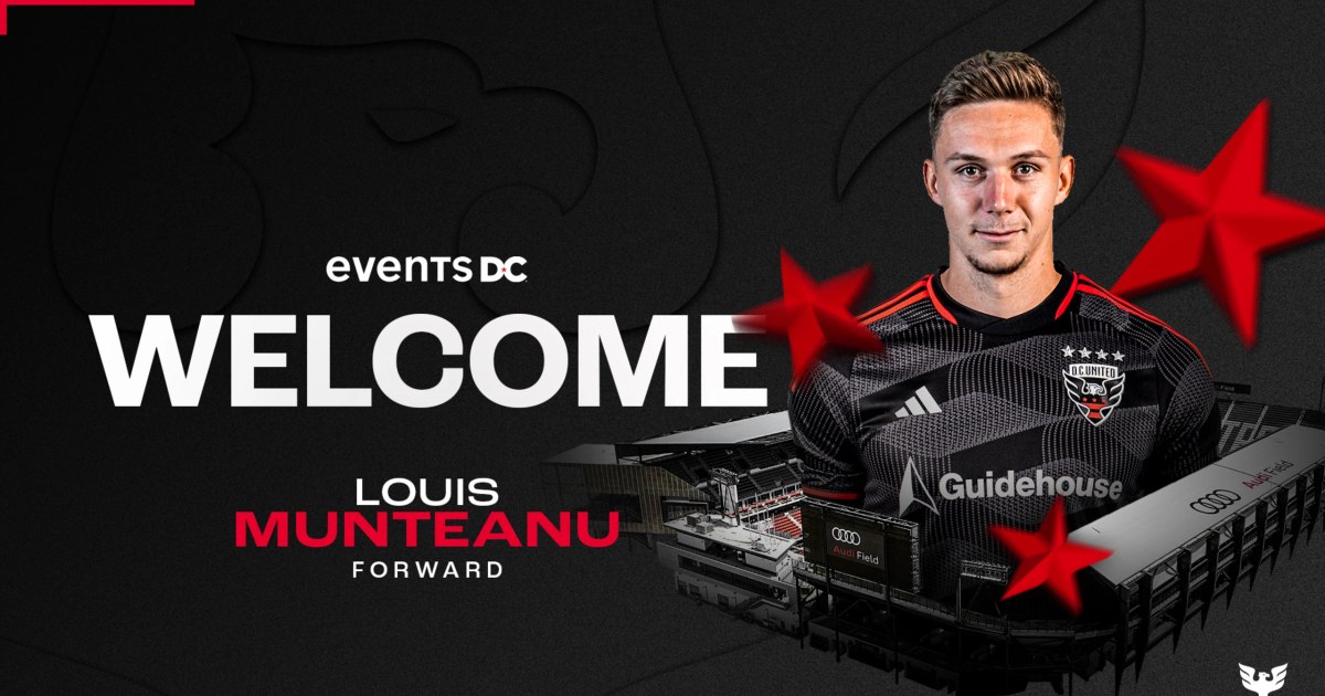 Louis Munteanu, prezentat la DC United