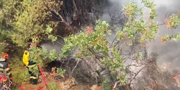 O nouă misiune de stingere a incendiilor din Grecia pentru pompierii români 