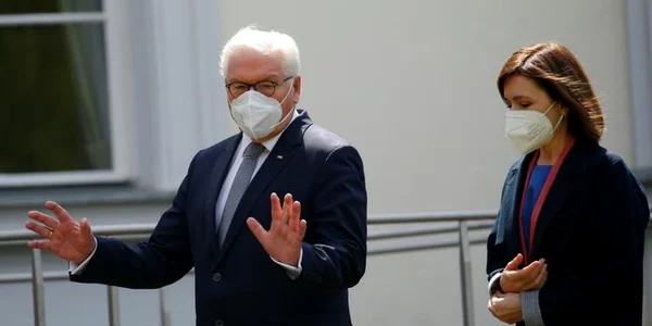 Frank-Walter Steinmeier şi Maia Sandu la Berlin