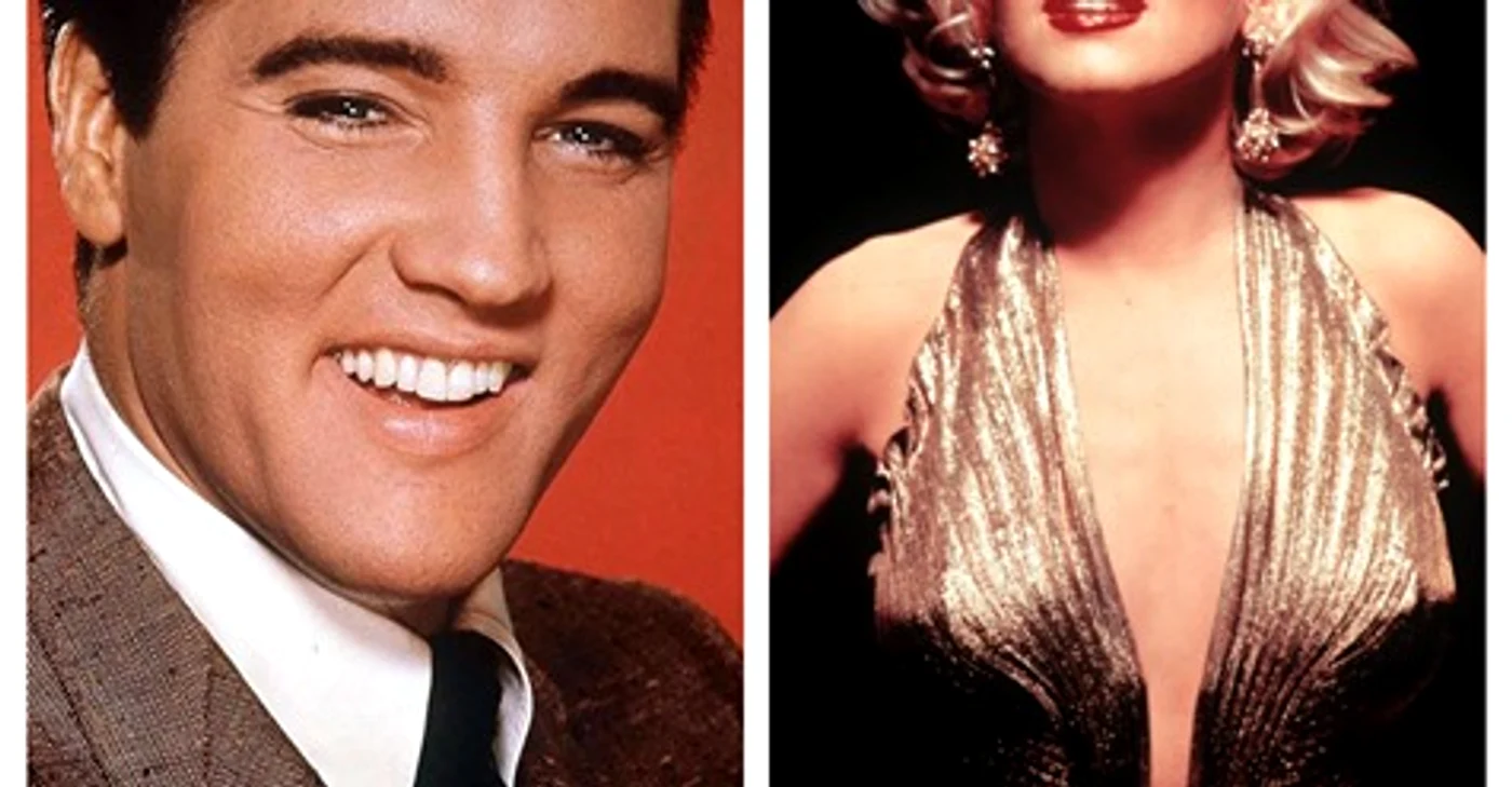 
    Elvis Presley şi Monroe  