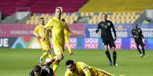 Fotbal România Austria (0-1) în Liga Naţiunilor FOTO EPA-EFE / Robert Ghement