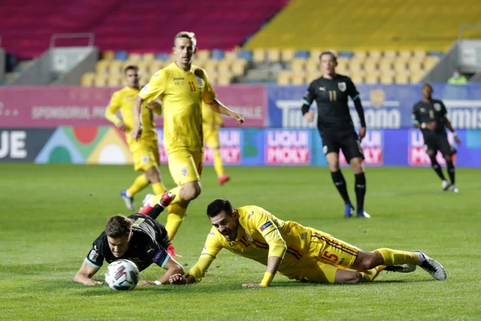 Fotbal România Austria (0-1) în Liga Naţiunilor FOTO EPA-EFE / Robert Ghement