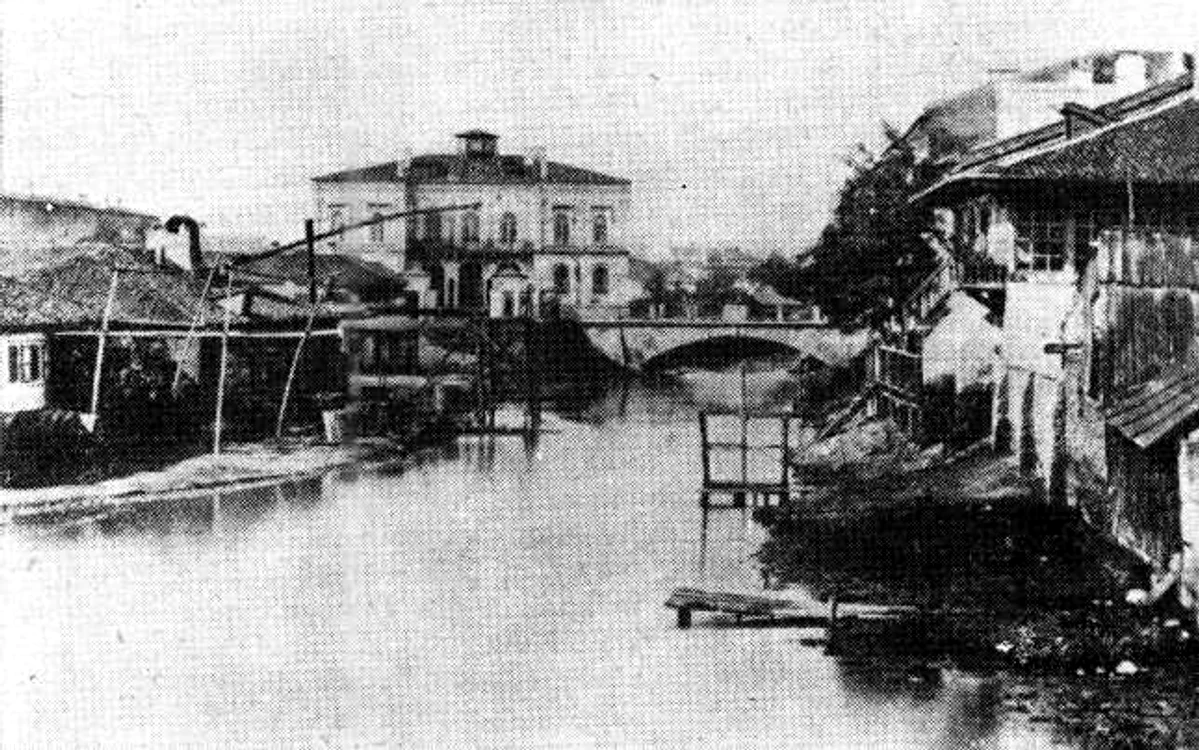Podul Calicilor, actualul cartier Rahova, din Capitală. FOTO wikipedia.org