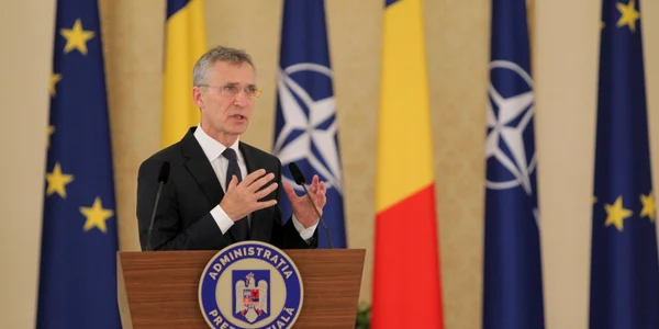 Preşedintele Klaus Iohannis şi Jens Stoltenberg Cotroceni secretarul general NATO  la Cotroceni FOTO Eduard Enea 