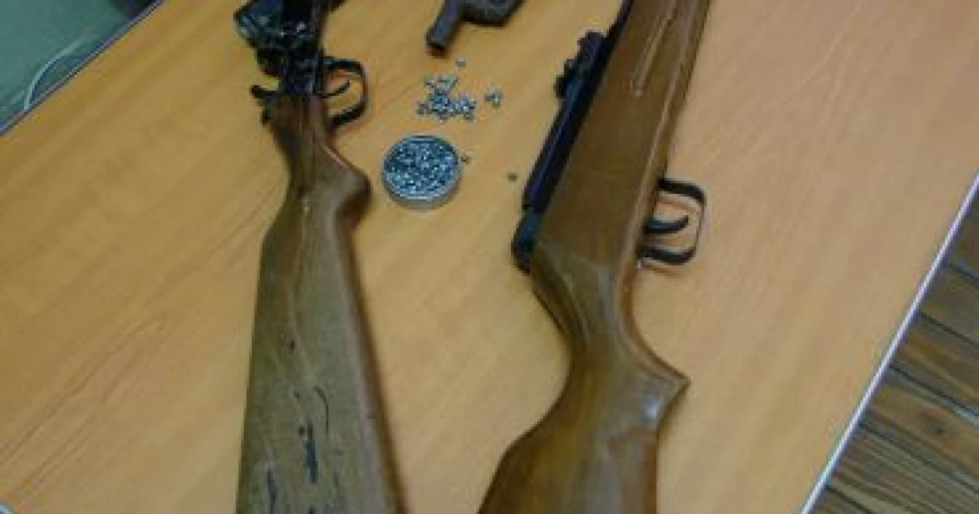 Turnu Severin: Arme confiscate
