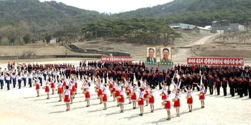 coreea de nord propaganda reuters