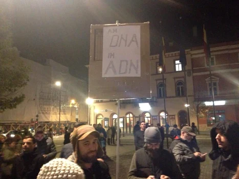 cluj rezist protest. FOTO