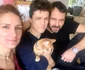 Andrei Aradits, Andreea și fiul lor, Eric foto: Instagram