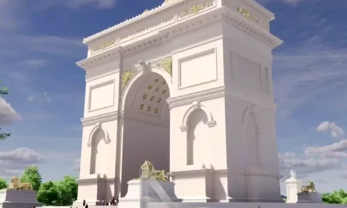 arc de triumf propus de donald trump in washington d c png