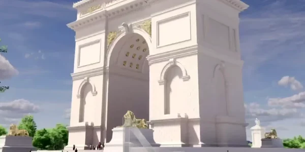 arc de triumf propus de donald trump in washington d c png