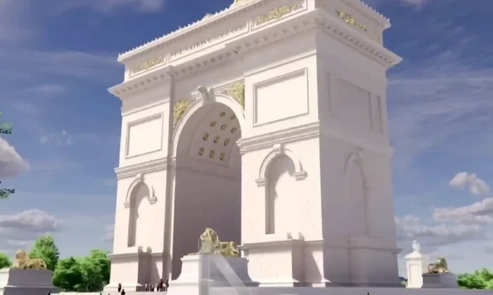 arc de triumf propus de donald trump in washington d c png