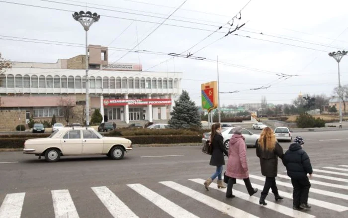 Protest la Tiraspol FOTO Adevărul