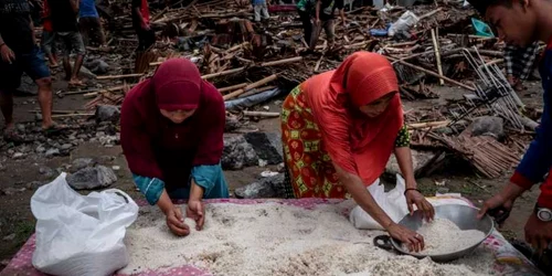 Dezastrul produs de tsunami în Indonezia. foto guliver-gettyimages