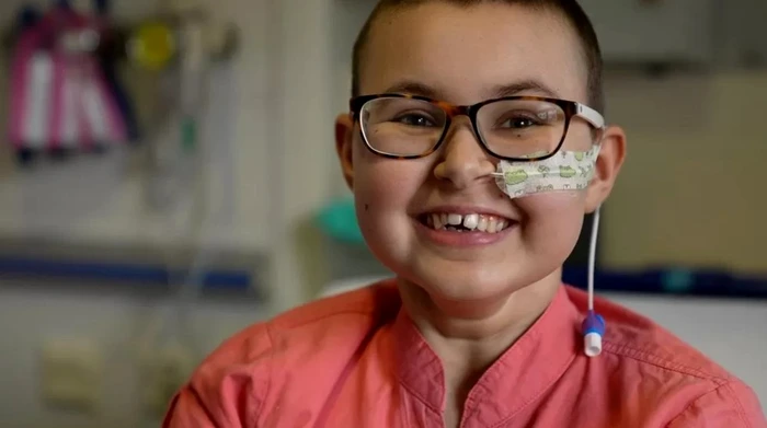 Alyssa a fost prima pacientă care a fost tratată cu această tehnologie revoluționară. FOTO: BBC