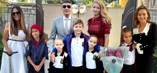 Vedetele și-au însoțit copiii în prima zi de școală. Au avut emoții imense 