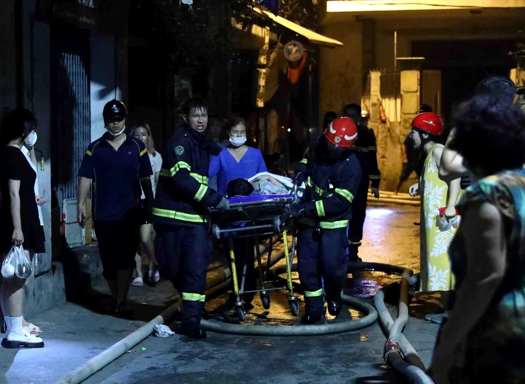 Incendiu catastrofal în Vietnam FOTO Profimedia