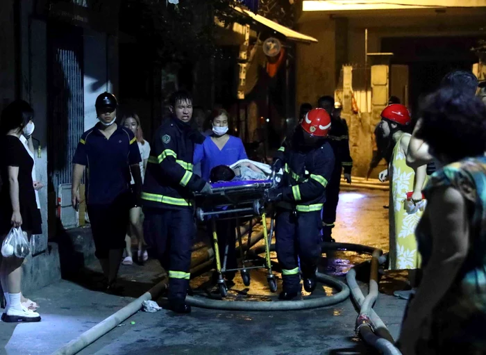 Incendiu catastrofal în Vietnam FOTO Profimedia