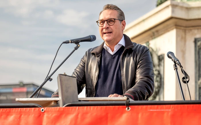 Heinz-Christian Strache a fost vicecancelar din decembrie 2017 până în mai 2019. FOTO Profimedia