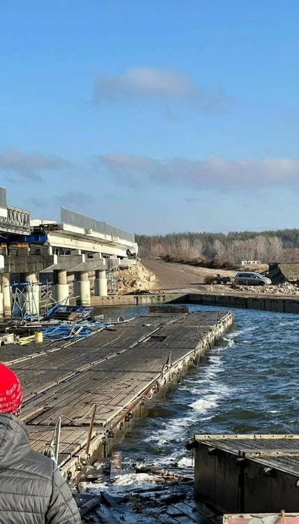 Rușii au atacat barajul Peceneg din regiunea Harkov FOTO X