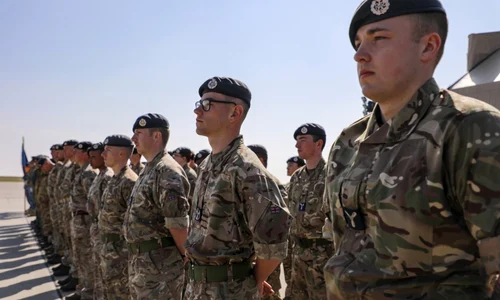 soldati britanici in ro