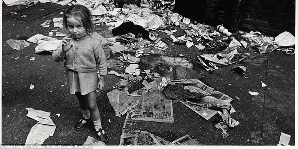 Fotografii din mahalalele britanice din urma cu 40 de ani FOTO Nick Hedges/Daily Mail