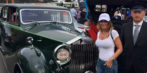 Ion Ţiriac şi Nadia Comăneci la concursul din California