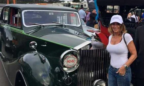 Ion Ţiriac şi Nadia Comăneci la concursul din California