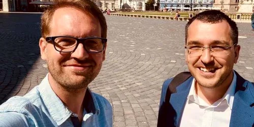 Dominic Fritz şi Vlad Voiculescu