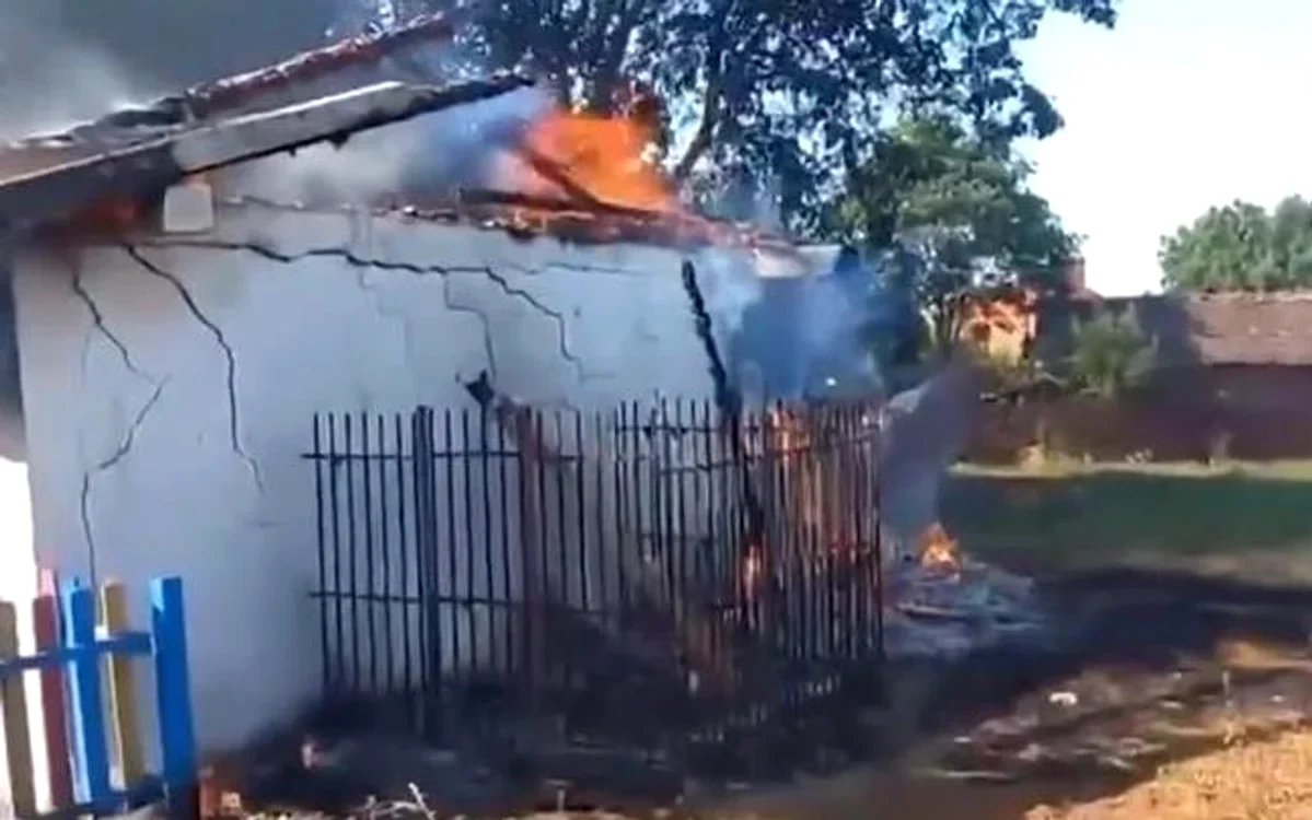 Școala se află în comuna Devesel / foto: captură TVR1