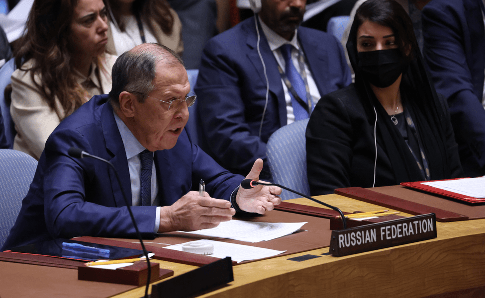 Lavrov, la ONU: Prin ajutorul militar oferit Kievului, Occidentul a devenit parte a conflictului