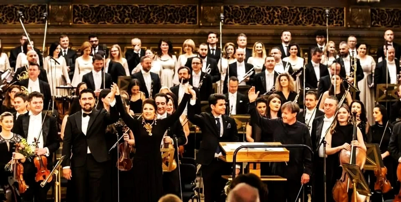 Florin Guzgă, Cellia Costea, dirijorii Andrei Stănculescu și Tito Ceccherini