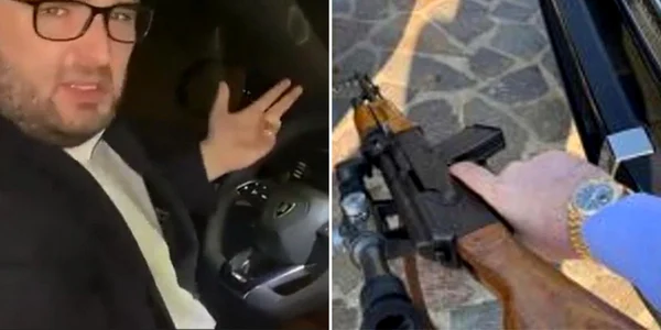Victor Micula a fost condamnat la 2 ani de detentie pentru ca a tras cu o arma de asalt in oras jpg