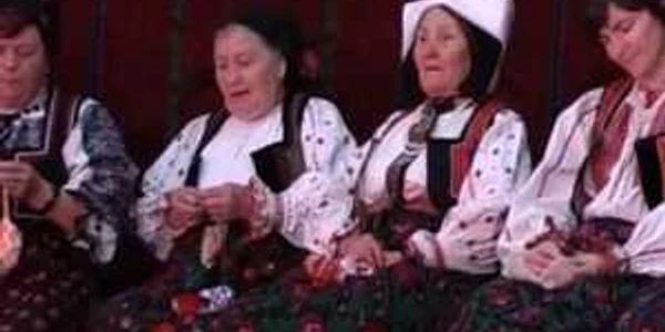 Şezătoare tradiţională la Braşov