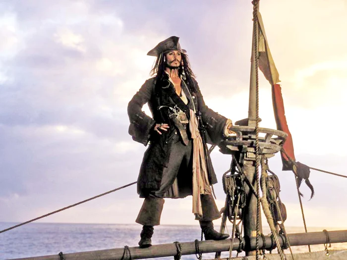 
    Piratul Jack Sparrow, personajul interpretat de americanul Johnny DeppFoto: OUTNOW.CH  