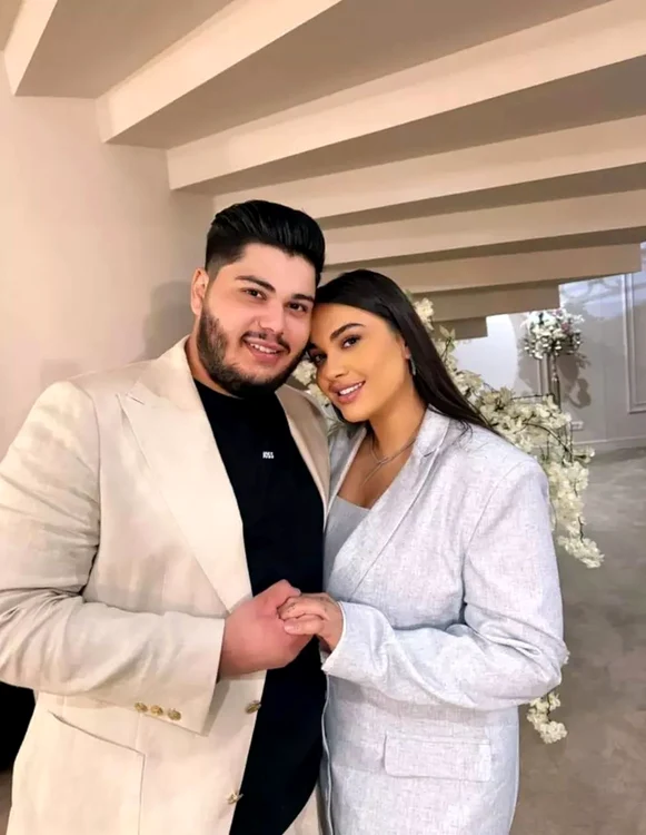 Betty Salam și noul ei iubit / foto: arhiva personala