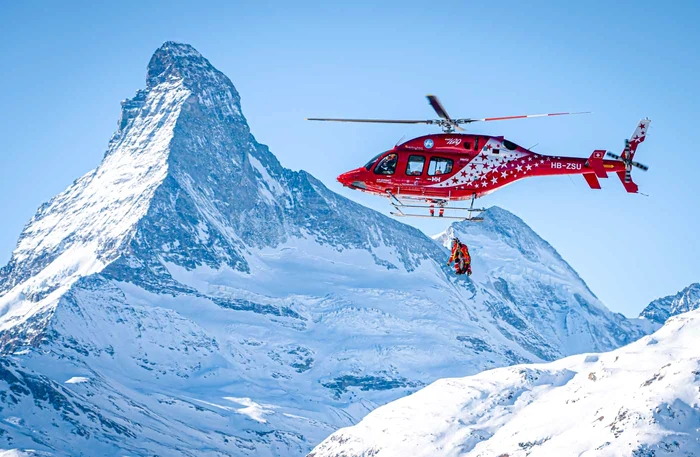  Avalanșa a avut loc în apropiere de muntele Matterhorn. FOTO: X