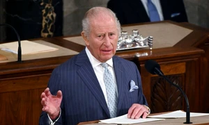 regele charles în Congres/FOTO:X